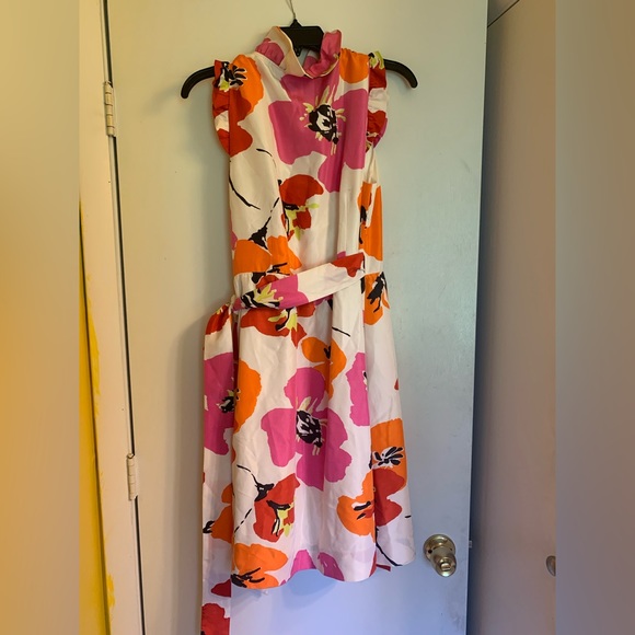 Kate Spade 100% silk Floral Dress - Picture 3 of 4